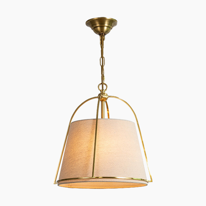 American Country Style Cloth Pendant Light