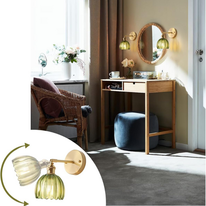 Zeamas Vanity Lighting: Ideal for bedroom vanity areas, this sconce provides refined illumination.