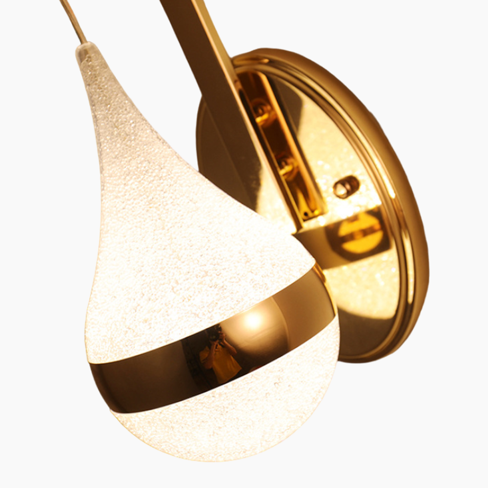 Modernism Teardrop Shaped LED Wall Sconce