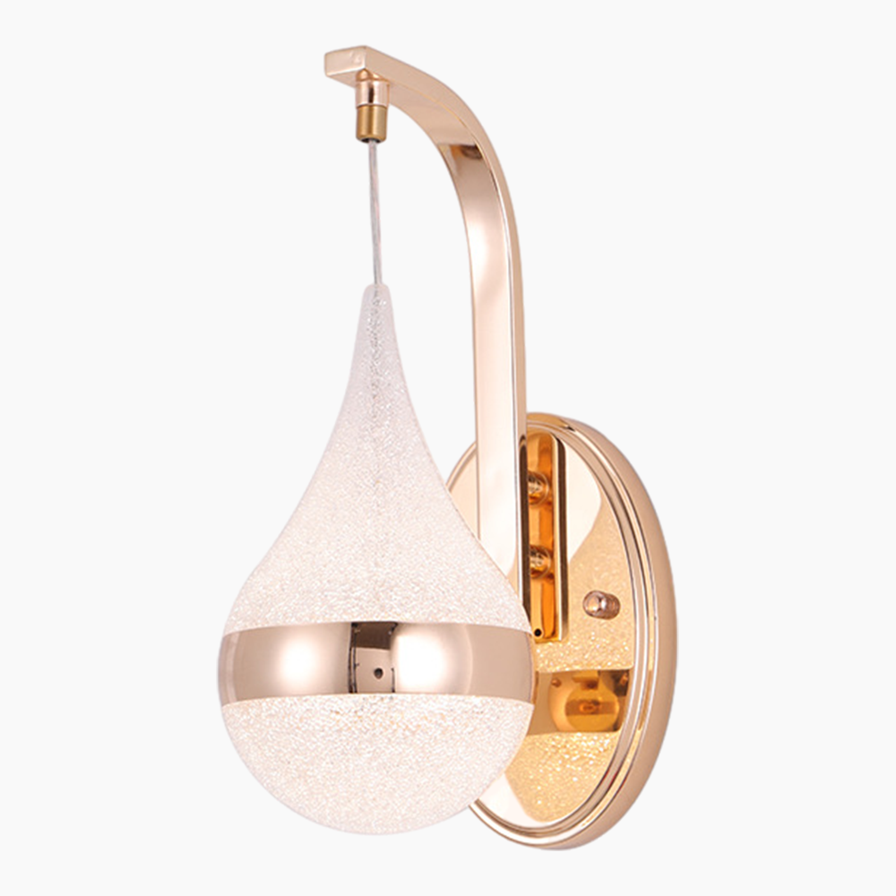 Modernism Teardrop Shaped LED Wall Sconce