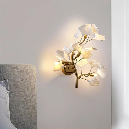 Ginkgo Leaf Wall Sconce