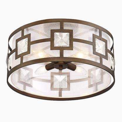 Warm Bronze Ceiling Light