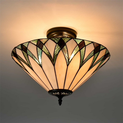 Art Glass Ceiling Light