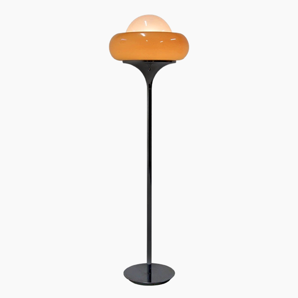 Zeamas Floor Lamp: Embrace the elegance of mid-century design with this Zeamas lamp, featuring a spacious diffuser for a warm, ambient light.