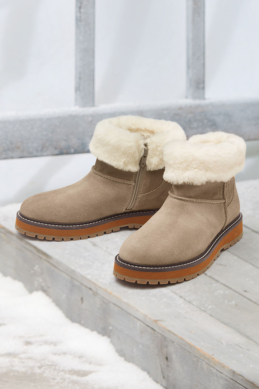Cascade Lined Boots - FASHION