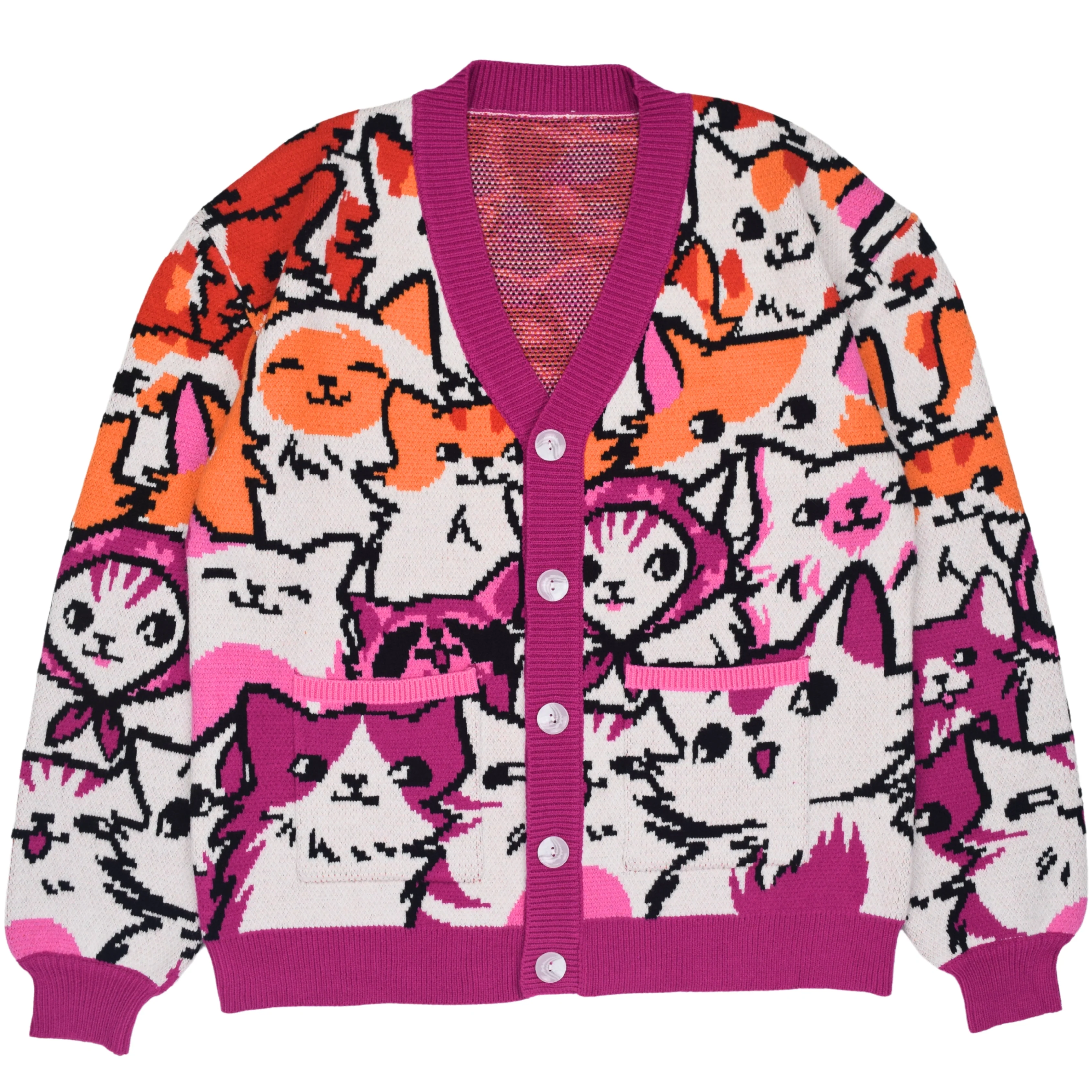 Lesbian Cat Cardigan - FASHION