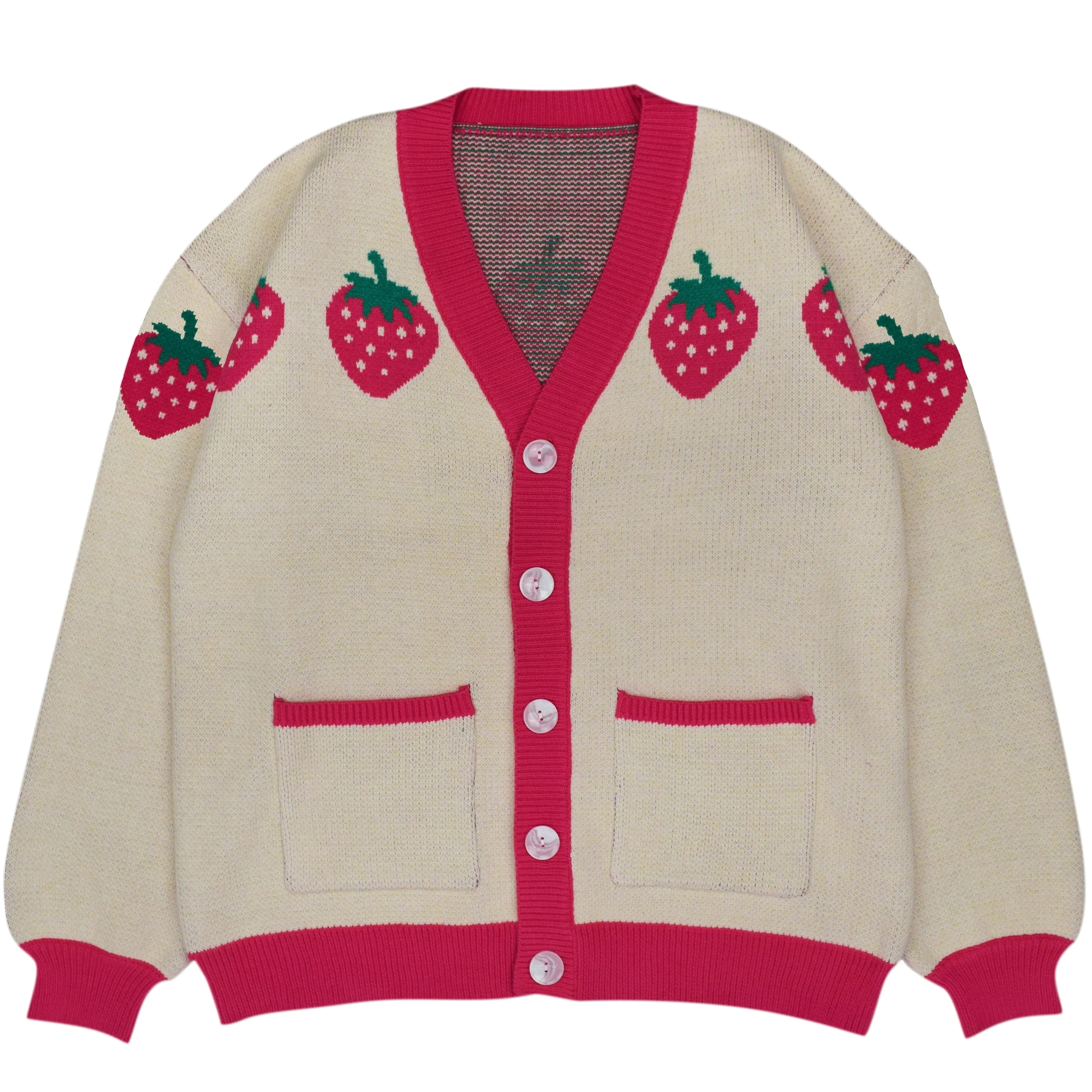 Strawberry Cardigan - FASHION