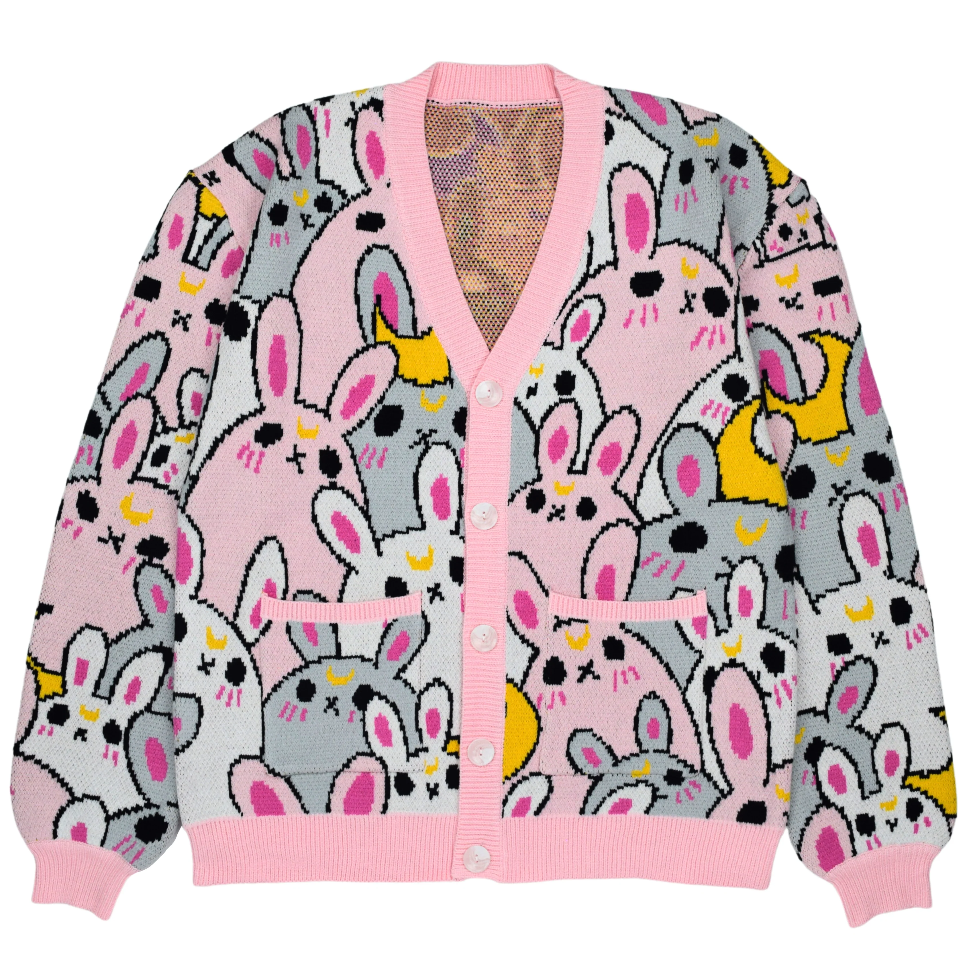 Moon Bunny Cardigan - FASHION