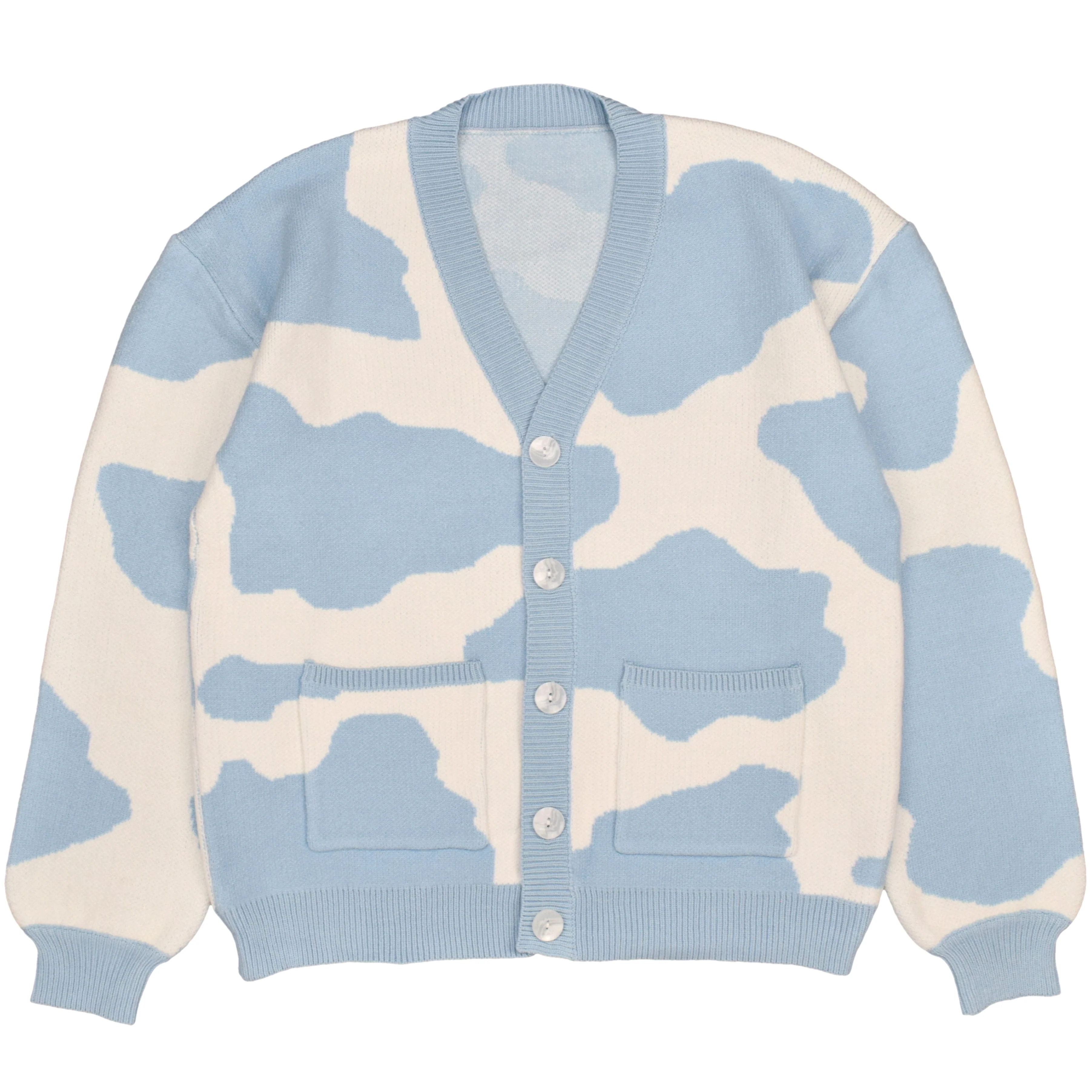 Baby Blue Cowdigan - FASHION
