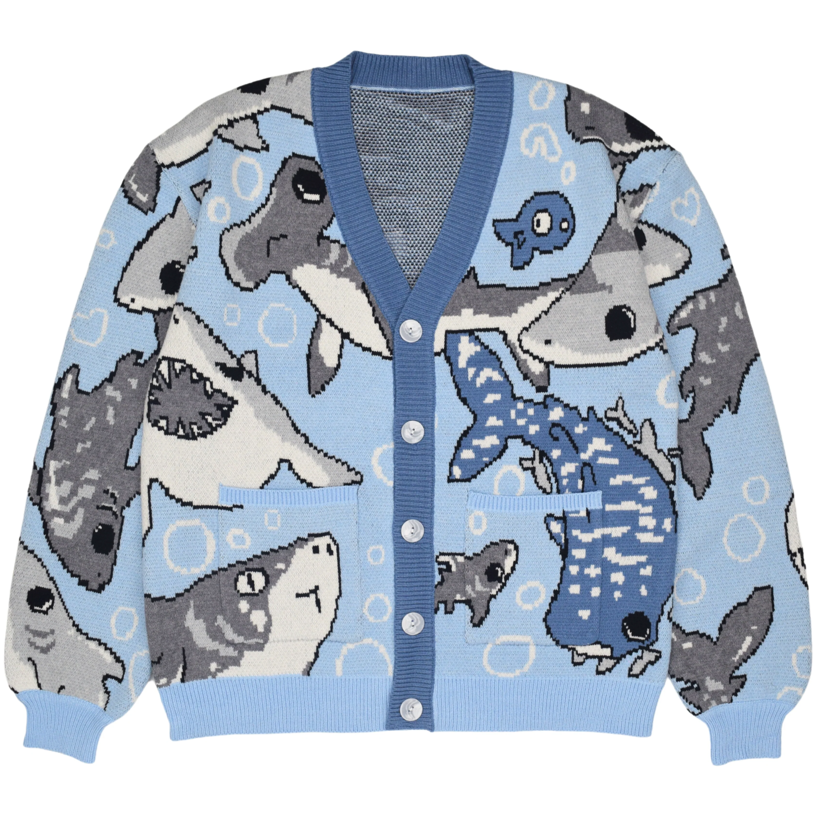Shark Week Cardigan - FASHION