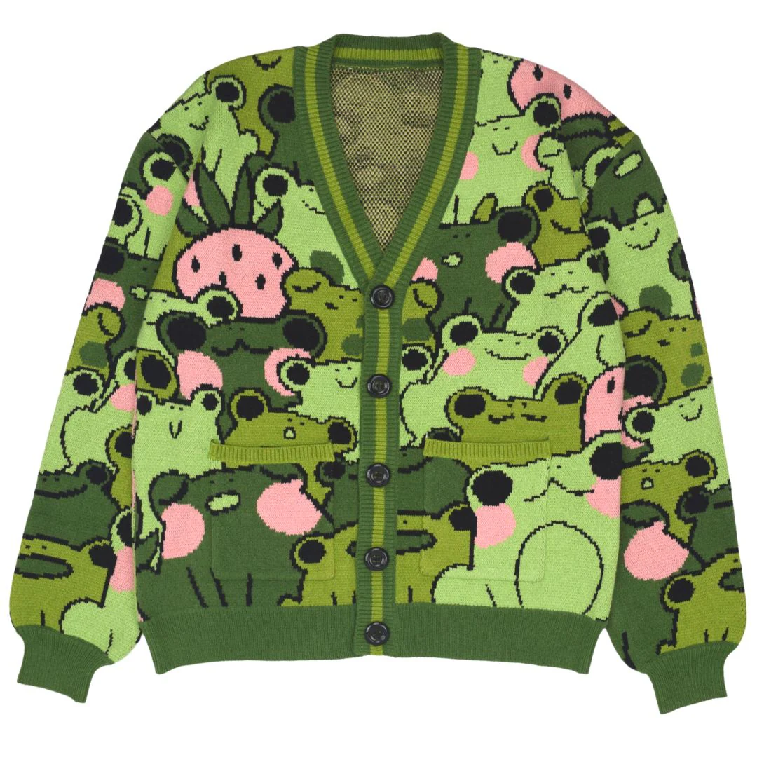 At My Lilypad Cardigan - FASHION