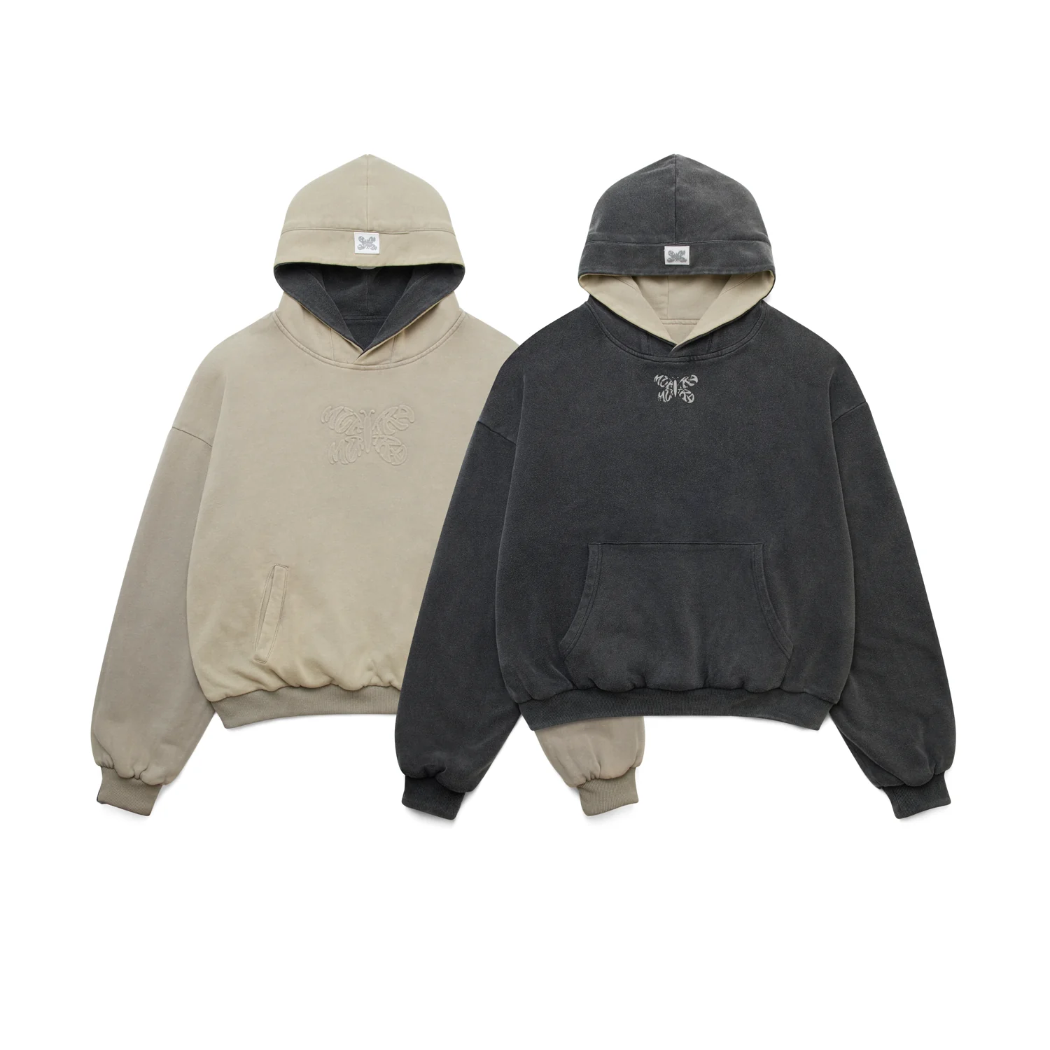 Reversible Logo Hoodie (Vintage) - FASHION